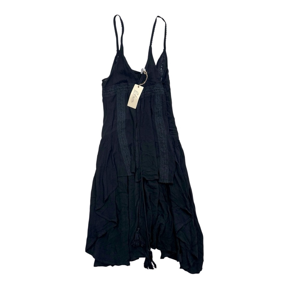 Elan Black Lace Boho Cover Up NWT - Size Large